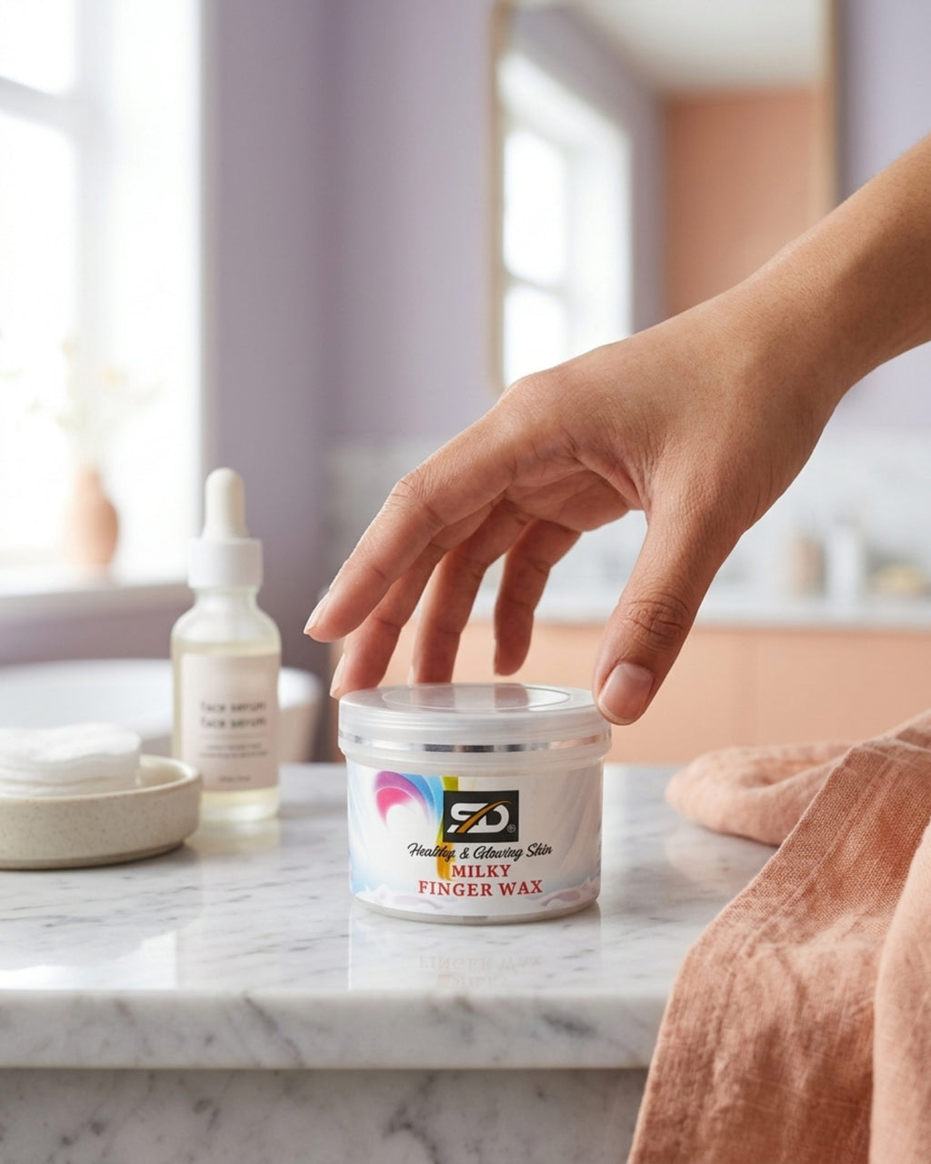 Milky Finger Wax (Small)