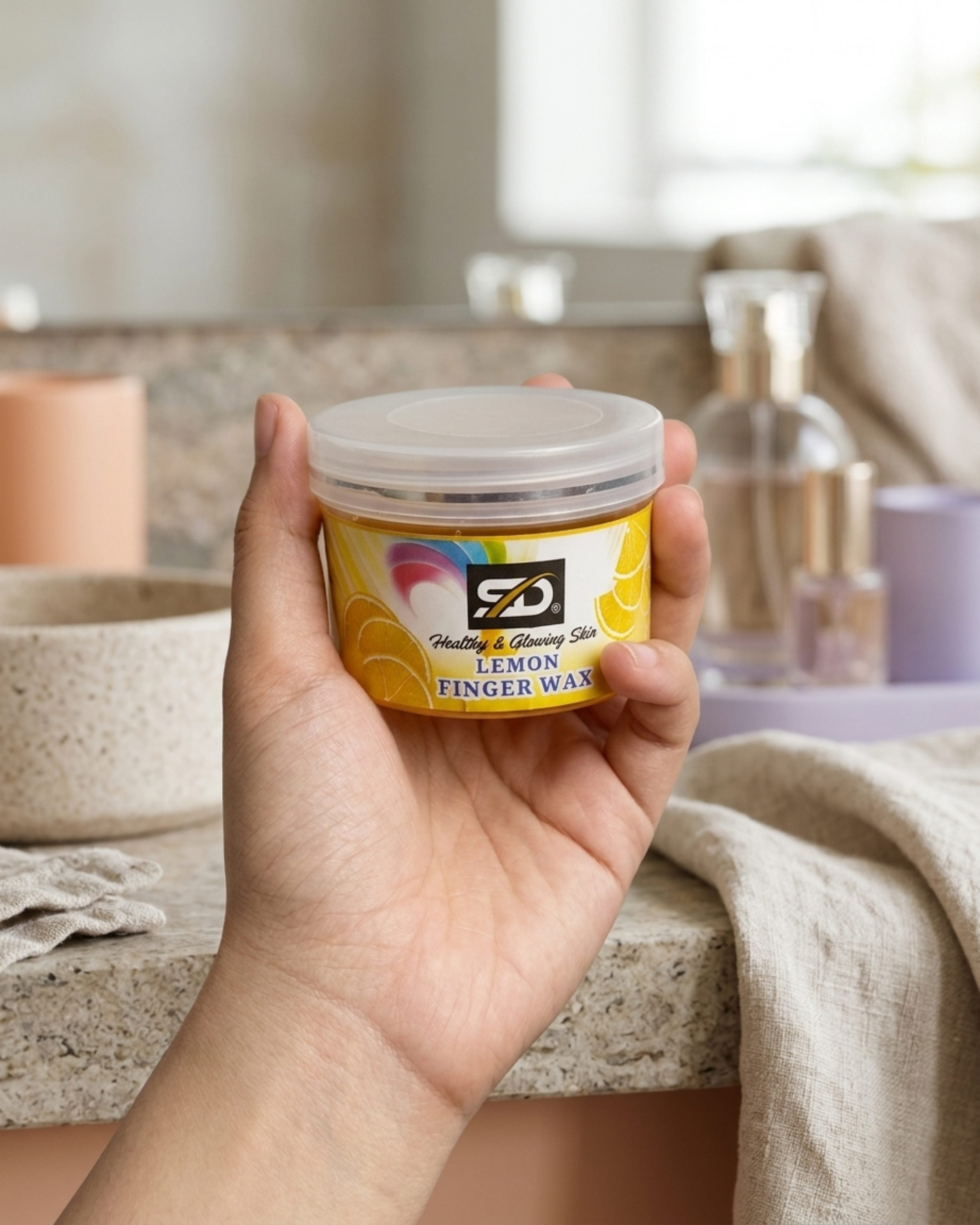 Lemon Finger Wax (Small)