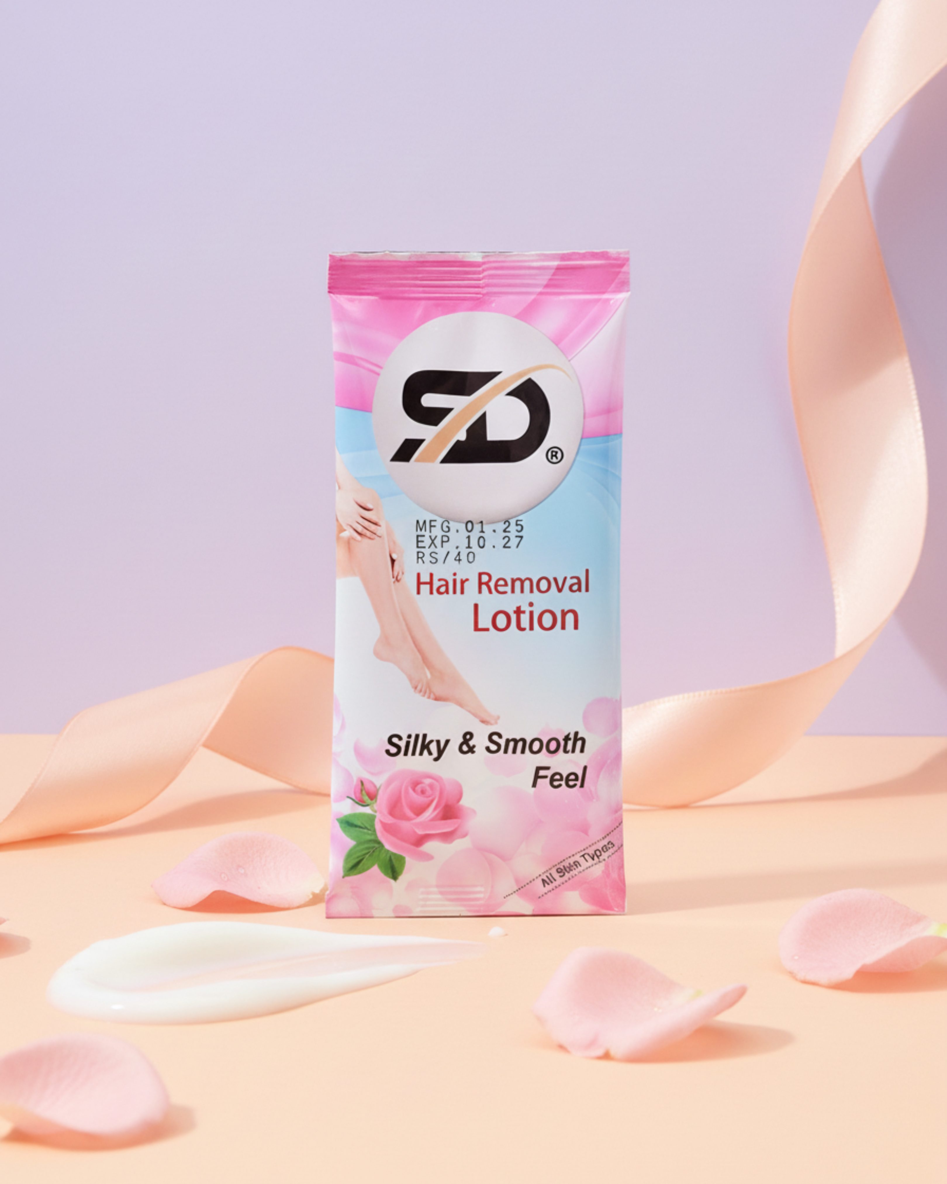 Hair Removal Lotion Sachet 20g (Pack Of 12 )