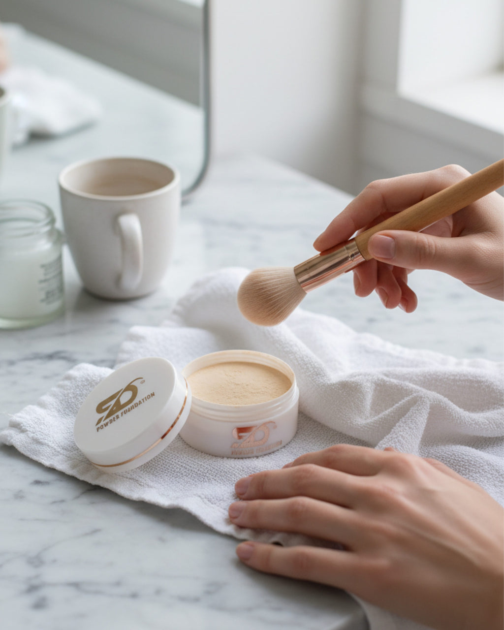Powder Foundation 24H — Ivory - 02