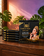 Gold & Glam Bleach Cream Sachet 20g ( Pack of 6 )