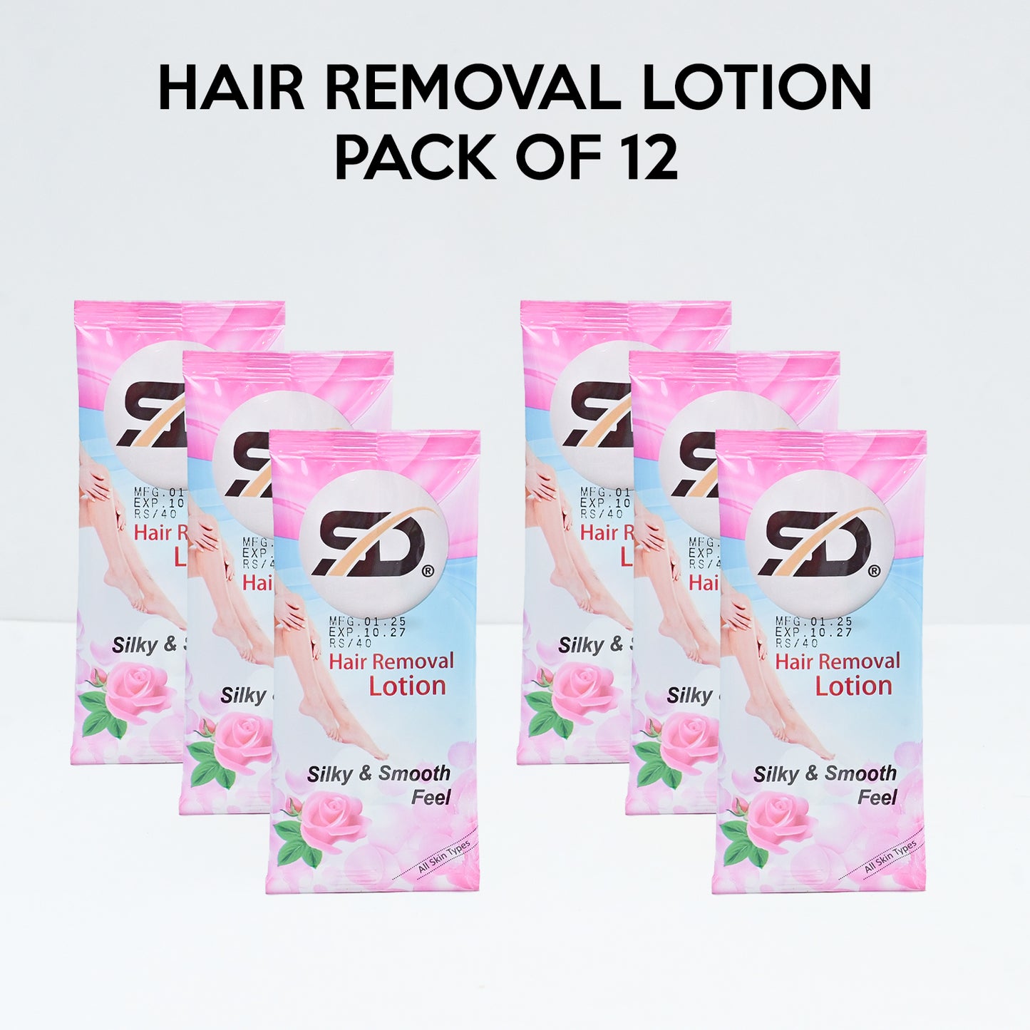 Hair Removal Lotion (Pack of 12)