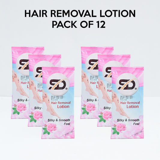 Hair Removal Lotion (Pack of 12)